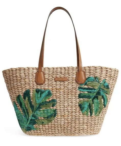 Malibu Large Straw Tote Bag 